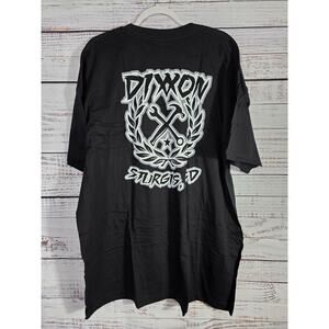 Dixxon Flannel Co Sturgis SD Motorcycle Rally Graphic T-Shirt blk Men's size 3X